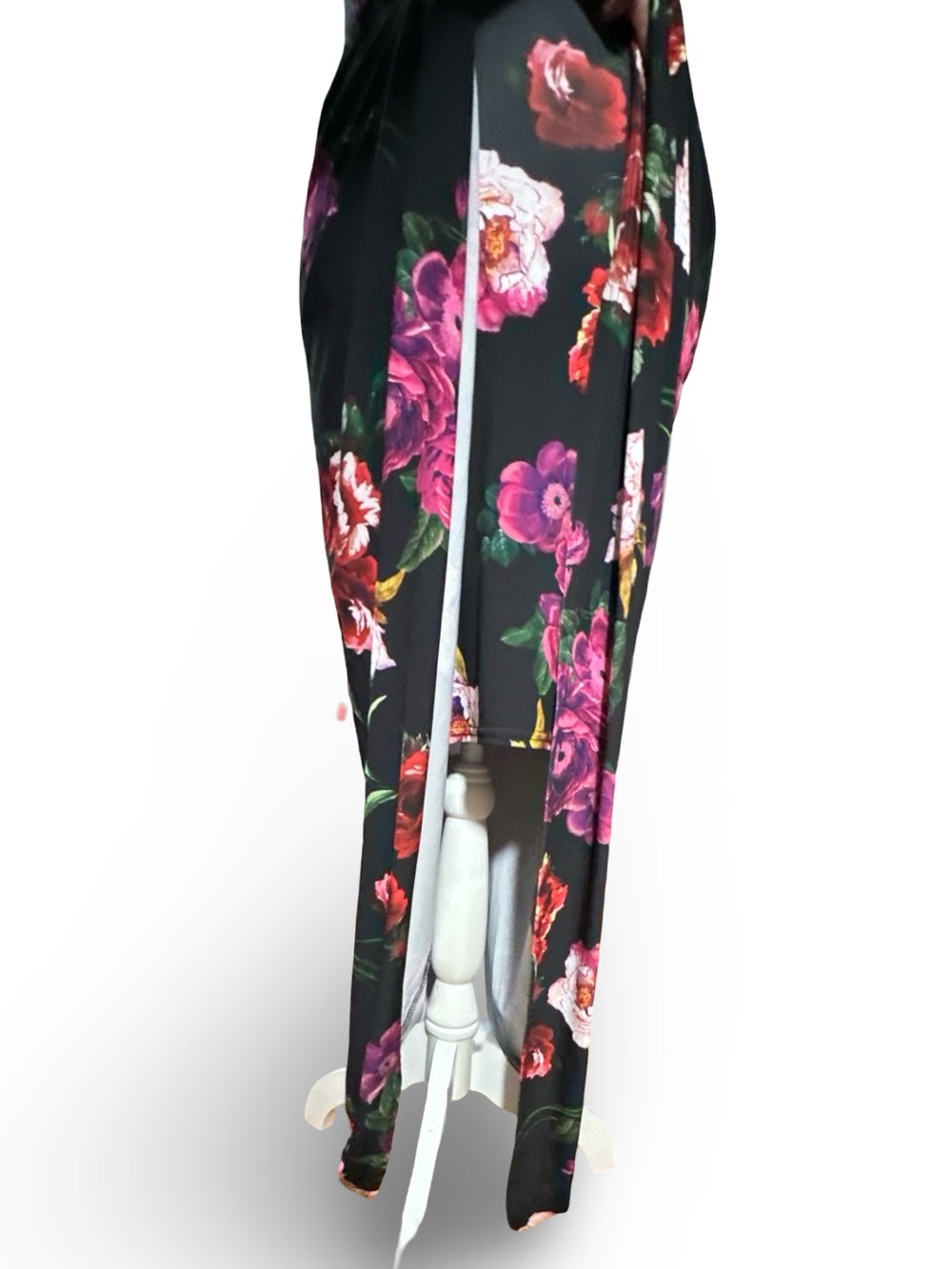 VENUS Floral Halter Neck Tulip Hem Maxi Dress - XS - Picture 10 of 15